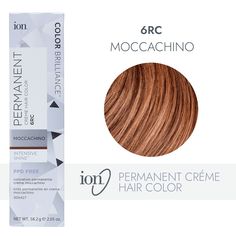 ion Color Brilliance Permanent Creme Hair Color utilizes pure ionic micro pigments for deeper, more intense color. Ion Moccachino Permanent Creme Hair Color | Brunette | 2.05 FL oz. | Sally Beauty Ion Hair Color Chart, Loreal Hair Color Chart, Hair Color Brunette, Ion Hair Colors, Matrix Hair Color, Hair Color Swatches, Ion Color Brilliance, Loreal Hair Color, Redken Hair Color