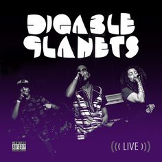 the cover art for digable planets'live album