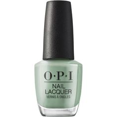 sage green nail polish Opi Sage Green, Sage Green Nail Polish, Sage Green Nail, Sage Green Nails, Nail Protector, Negative Space Nail Art, Nail Base Coat, Spring Nail Polish, Top Coat Nail Polish