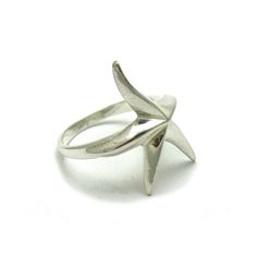 Sterling silver ring - R000501. Stamped 925. Approximate weight 4.7 grams. Top width 2.5cm (1.00 inches). All our jewels are made from solid sterling silver 925/1000 and are carefully crafted by hand in our family workshop. We dispatch your orders in 5 working days, worldwide and the postage is $5. We ship registered priority mail. Please allow 5-7 working days for delivery in Europe and 10-15 working days outside Europe. For any questions - please do not hesitate to contact me! Sterling Silver Star-shaped Jewelry, Formal White Gold Star-shaped Rings, Silver Star-shaped Formal Jewelry, Silver Star-shaped Jewelry For Formal Occasions, Silver Star-shaped Jewelry For Formal Events, Unique Star-shaped Sterling Silver Jewelry, Unique Sterling Silver Star Jewelry, Silver Star-shaped Formal Rings, Star-shaped Hallmarked Formal Jewelry