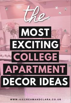 Best girly theme college apartment decor ideas and inspiration Decorating College Apartment, College Decoration Ideas, Gifts For First Apartment College Students, College Apartment List Of Needs, Signs For College Apartment, College Apartment Realistic, College Apartment Ideas, Led Signs College Apartment, Apartment Essentials Checklist