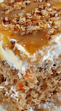 Carrot Cake Poke Cake, Cake Poke, Easter Carrot Cake, Savory Cakes, Homemade Caramel Sauce, Poke Cake Recipes, Poke Cakes, Carrot Cake Recipe, Poke Cake