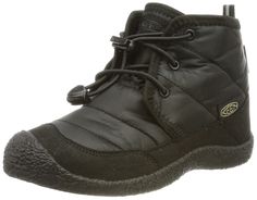 a pair of black boots with laces on them