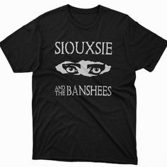 Siouxsie And The Banshees Band T-Shirt 70s Rock Music Vintage Tee Product Description * Fabric: 100% Open End Cotton. Environmentally-Friendly Manufactured Cotton That Gives Thicker Vintage Feel To The Shirt. * Size: Please Measure Your Body Before Choosing A Size To Place An Order. Checkout Our Sizing Chart In Photos To Choose The Best Size For You. * Processing: It Takes About 3-5 Working Days Of Ordering To Make And Ship To You. * They're Wonderful Gifts For Your Family, Friends...In Special Goth Band Tee Outfit, Siouxsie And The Banshees Shirt, Band Tshirt Design Ideas, Band Shirt Outfits, 70s Rock Music, Goth T Shirt, Siouxsie And The Banshees, Vintage Band T Shirts