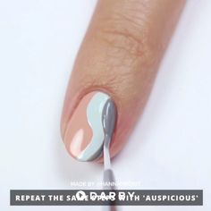 How to DIY a Wavy Manicure with Jinsoon Nail Polish #darbysmart #beautytips #beautyhacks #beautytricks #beautytutorial #beauty #nailpolish #nailart #naildiy #naildesign #nailtutorial Skater Hair, Coffin Art, Deep Eyes, Nails Grunge, Unghie Sfumate, Unghie Nail Art, Nagel Tips, Grunge Nails, Food Diy