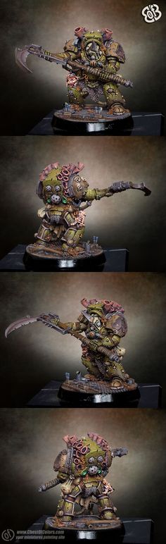 Plague Marines, Gaming Figures, Infinity Miniatures, Miniatures Painting, 40k Warhammer, 40k Models, Warhammer Miniatures