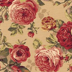 an image of red and pink roses on beige background