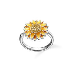 Sunflower Pearl Open Ring in 925 Sterling Silver Product Features: Sunflowers have the beautiful meaning of constantly chasing dreams, so the language of sunflowers is to search for the sun and dream. It symbolizes a positive attitude and a vigorous spirit. Let’s wear the necklace on our necks, we will move forward with determination in pursuit of the ideal. Product Information Material: Sterling silver;Natural pearl Craft: Inlaid gemstone Applicable Gender:Female Customize: YES Hand selected hi Pearl Crafts, Beautiful Meaning, Sterling Silver Toe Rings, Attitude Positive, Silver Toe Rings, Chasing Dreams, Dream It, Move Forward, Open Ring