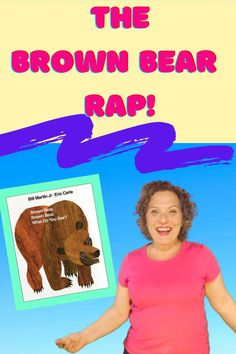 the brown bear rap book cover with an image of a woman holding her arms out