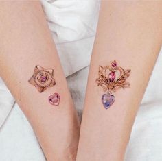 Gem Tattoo, Sailor Moon Tattoo, Jewel Tattoo, Kawaii Tattoo, Bff Tattoos, Tattoo Feminina, Tattoo Outline, Pattern Tattoo, Feminine Tattoos