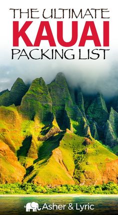 the ultimate kaua packing list