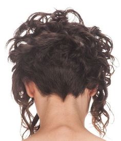 Langer Pony, Brown Curls, Angled Bob, Haircuts For Curly Hair, Emo Hair, Curly Bob Hairstyles