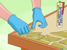 Cómo hacer una mesa de mosaicos: 15 Pasos (con imágenes)