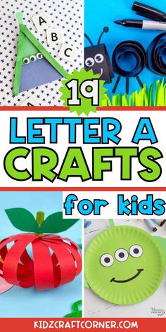 the top ten letter a crafts for kids