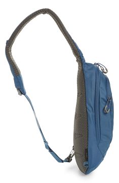 With a sling shape and water-repellent finish, this streamlined backpack is an essential for day hikes and errands alike. An exterior zip pocket and interior key clip ensure fuss-free organization. Two-way top zip closure Top carry handle; adjustable, anatomically shaped shoulder strap Exterior zip pocket Interior mesh organizer and key clip Durable water-repellent (DWR) finish 100% recycled polyester Hand wash, line dry Imported Osprey Daylite, Key Clip, Diy Kits Gift, Day Hike, Nordstrom Store, Recycled Fabric, Sling Backpack, Rebecca Minkoff Hobo, Repellent