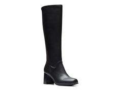 Clarks Kiersta Cove Boot - Free Shipping | DSW Fitted Knee-high Boots For Work, Fitted Knee-high Boots For Winter Business Wear, Fitted Knee-high Boots For Business In Winter, Winter Wide Calf Knee-high Boots For Workwear, Knee-high Heeled Boots For Work And Winter, Knee-high Heeled Boots For Workwear In Winter, Customer Service, Boots, Free Shipping