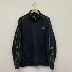 Vintage Adidas Track Top Jacket Size on tag : fits Medium Armpit : 21" Length : 27" Sleeve length from collar : 32" Good condition : no holes or stains #SW-23 Adidas Track Top, Adidas Tracksuit, Adidas Vintage, Adidas Track Jacket, Adidas Track, Jacket Vintage, Vintage Adidas, Track Jacket, Track Jackets