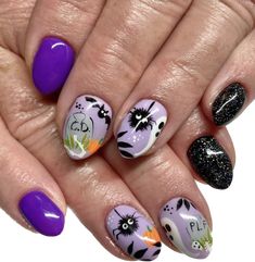 Nail Halloween Designs, Short Square Nail, Nail Halloween, Square Nail, 2023 Halloween, Short Square Nails, Halloween Inspo, Halloween Nail Designs, Halloween Designs