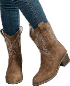 Embroidered Mid-calf Boots With Round Toe For Fall, Embroidered Beige Boots For Fall, Beige Embroidered Boots For Fall, Western Embroidered Mid-calf Boots For Fall, Kiss Boots, Equestrian Style Boots, Under The Knee Boots, Embroidered Cowboy Boots, Black High Boots