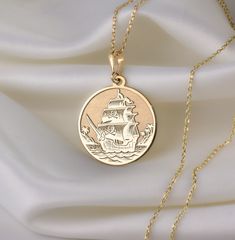 Ahoy, matey! Prepare to set sail on a swashbuckling adventure with our Pirate Ship Necklace, a treasure as captivating as the open sea itself! ️⚓️ Picture yourself wearing this exquisite piece, feeling the weight of its pendant against your chest--a miniature replica of a mighty pirate ship, sails billowing in the wind, ready to conquer the seven seas. 🚢✨ Wear it proudly as a symbol of your own daring spirit and thirst for adventure, or gift it to a fellow buccaneer as a token of friendship and Pirate Ship Sails, Pirate Necklace, Ship Sails, Ship Necklace, Ahoy Matey, Charm Necklace Silver, Pirate Ship, Set Sail, Necklace Silver