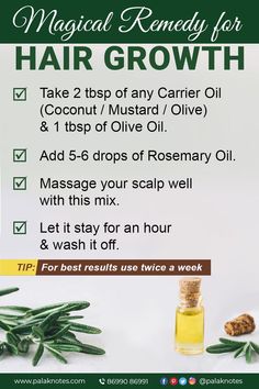 Magical Remedy for Hair Growth Remedy For Hair Growth, Rosemary Oil For Hair Growth, Rosemary Hair Growth, Hair Growth Tonic, Thicker Healthier Hair, Growth Supplements, Herbs For Hair, Olive Oil Hair