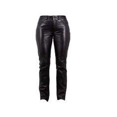 Mauritius Zazoe Leather Pants in Black Mauritius, Vegetable Tanned Leather, Leather Pants, High Waisted, Pants, Leather, Black, Leather Trousers, Trousers