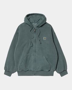 American Workwear, Cooler Style, Active Jacket, Carhartt Wip, Clothing Co, Piece Of Clothing, Kangaroo Pocket, Zip Hoodie