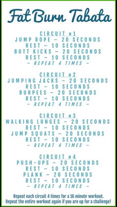 Workout Fat Burning, Fitness Exercises, Cardio Training, Workout Fitness