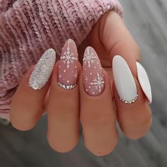 Faster shipping. Better service Festival Nails, Xmas Nails, Stick On Nails, Artificial Nails, Nail Polishes, Nail Accessories, Rhinestone Nails, Holiday Nails, False Nails