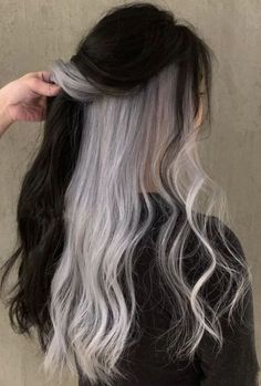 Hair Claim, Hair Dyed Underneath, Half Dyed Hair, Hairstyle Inspo