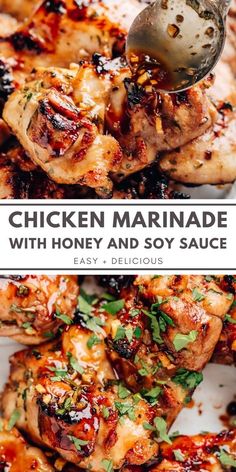 grilled chicken marinade with honey and soy sauce is the perfect side dish for any meal