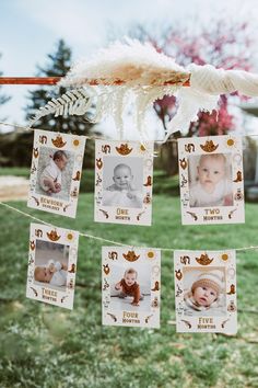 Western 1st Birthday, Hot Air Balloon First Birthday, Bohemian Terracotta, My First Rodeo Birthday, Milestone Banner, Western Birthday Party