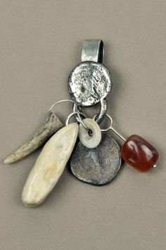 Santa Fe Dry Goods, Adornment Jewelry, Talisman Pendant, Jewelry Pendants, Funky Jewelry, Dry Goods, Amulets, Red Stone, Bijoux Diy