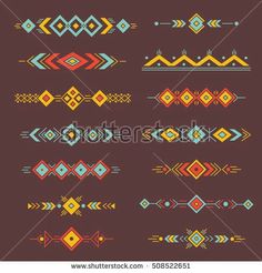 Native American Face Paint, Aztec Symbols, Navajo Pattern, Muster Tattoos, Macrame Wall Hanging Diy, Pichwai Paintings, Textile Prints Design, Style Background, Background Design Vector