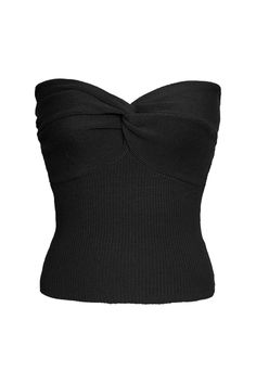 Where comfort meets chic! The Ribbed Knitted Tube Top features a super soft ribbed material, tube top style, knotted detail at the front, and a tight fit. Model is 5'10" and wearing One size fits most, 92% Nylon, 8% Spandex, Machine wash cold, Hang or line dry, Strapless Corset, Tube Top, Strapless Top, Ribbed Knit, Top Styles, Tights, Spandex, Crop Tops, Money