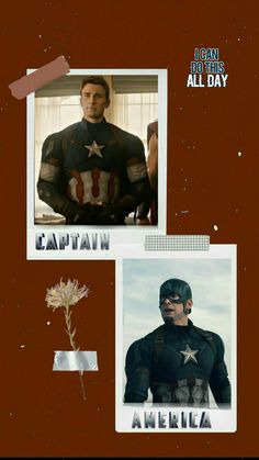 an image of captain america on the screen