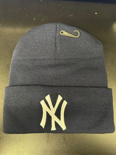 Embroidered logo  Navy beanie One size fits most No refunds or exchanges all sales final Yankees Beanie, Navy Beanie, Skull Cap Beanie, May 21, Skull Cap, New York Yankees, Caps Hats, Accessories Hats, Winter Hats