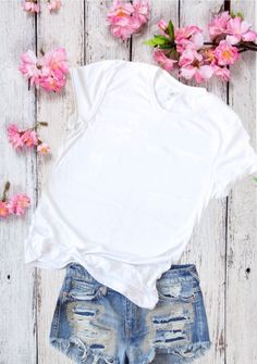 Cheap White T-shirt For Summer, Cheap Simple White T-shirt, Trendy Plain White T-shirt, Plain White Tshirt Front And Back, Mockup Templates Free T Shirts, Perfect White Tee Shirt, Mockup Camisa, Plain White Cotton T-shirt, Mock Up T Shirt