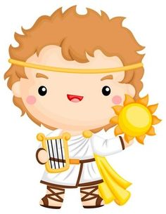 a little boy dressed as an angel holding a sun