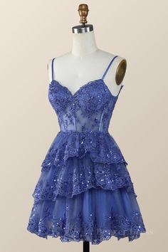 Homecoming Dresses Lilac, Home Coming Dresses Short Blue, Under The Stars Homecoming Dresses, Galaxy Hoco Dress, Rapunzel Themed Hoco Dress, Under The Sea Homecoming Theme Dress, Alice In Wonderland Homecoming Dress, Hoco Dresses Corset Top, Cute Dresses For Homecoming