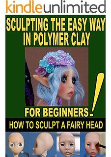 the instructions for how to sculpt an easy way in polymer clay with pictures and text