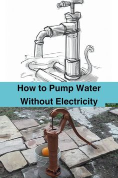 how to pump water without electricity