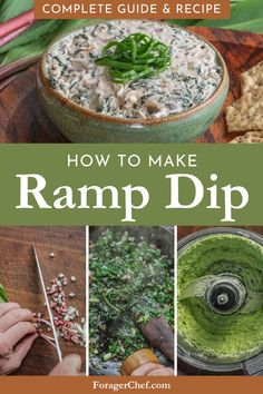 Elevate your foraging finds with this irresistible ramp dip recipe. Perfect for crackers, toast, or bagels, this versatile spread can be crafted in two distinct flavors: bright and garlicky or mellow and sweet. Discover the secrets to harnessing the full potential of this beloved wild food. From ingredient selection to preparation techniques, this post offers essential tips to create a dip that will impress even the most discerning palate. Whether you're a seasoned forager or simply looking to explore new flavors, this recipe is a must-try. Pin this post to have this delicious and informative guide at your fingertips. #rampdip #foraging #wildfood Pickled Ramps, Ramp Pesto, Recipes Using Cream Cheese, Caramelized Onion Dip, Delicious Appetizer Recipes, Wild Garlic, Wild Food