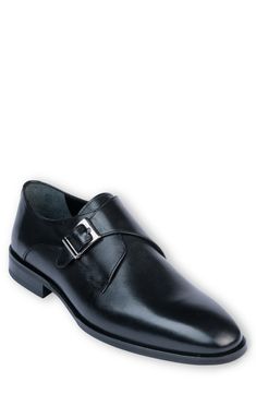 Elevate your wardrobe with a plain-toe monk-strap loafer constructed from soft, durable leather with gleaming hardware for polished style. Leather upper and lining/synthetic sole Made in Turkey Classic Slippers, Polished Style, Flip Flop Slippers, Ugg Classic, Denim Branding, Sweaters And Leggings, Monk Strap, Penny Loafers