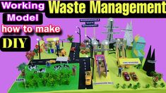 Waste Management Projects, Food Waste Management, Long Frocks For Women, Science Exhibition Projects, Frocks For Women, Biodegradable Waste, Science Exhibition, Working Model, School Decoration