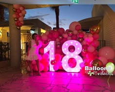 18th Birthday Light Up Numbers, 18tg Birthday Party Ideas, Party Theme Decorations, Light Up Numbers, 18th Birthday Party Themes, 18th Birthday Decorations, 21st Bday Ideas, Girly Birthday Party, Birthday Lights