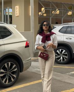 #1 #fashion #aesthetic #old #money #maroon Cute Blazer Outfits, Mode Ulzzang, Chique Outfits, Corporate Outfits, Everyday Fashion Outfits, Casual Day Outfits, Classy Work Outfits, Stylish Work Outfits, Casual Chic Outfit