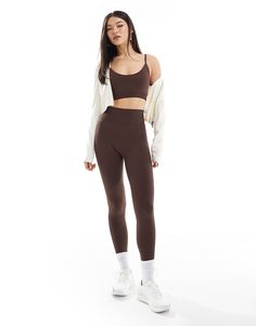 Leggings by ASOS 4505 Embrace your activewear aesthetic Seamless design helps reduce friction High rise Elasticized waistband Ribbed panels bodycon fit Activewear Aesthetic, Sportswear Leggings, Sport Leggings, Legging Sport, Winter Party Dress, Gym Leggings, Minsk, Satin Slip Dress, Maxi Dress Trend