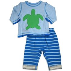 Pepper Toes - Newborn and Infant Boys Long Sleeve Turtle Pant Set, Light Blue, Blue, Turtle Patch, Layered Look Wrists and Hem, Pull On Striped Pant, Full Elastic Waistband, Turned Up Cuff Hem, 100% Cotton, Made In China, #30347 30-347 Size: 6 Months.  Gender: male. Light Blue Casual Sets For Playwear, Light Blue Casual Playtime Sets, Light Blue Casual Sets For Playtime, Casual Light Blue Sets For Playtime, Casual Light Blue Playtime Set, Blue Playful Playwear Pants, Playful Blue Pants For Playwear, Blue Stretch Cotton Sets, Light Blue Casual Bottoms For Playtime