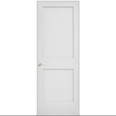 EVELIN(TM) DIY Designer Door Kits make it easy to buy and install beautiful, designer-curated interior doors yourself. The EVELIN(TM) 2-Panel Shaker Door is ideal for homeowners who want to bring classic glamour to a more traditional-style home. Its clean vertical lines draw the eyes upward, creating the illusion of greater height in your space. And the simplicity of the door's design will complement a variety of interior decors. JELD-WEN 30-in x 80-in Solid Core 2-panel Square Right Hand Smooth Primed Mdf Flat Jamb Single Prehung Interior Door in White | LOWOLJW249800008 2 Panel Shaker Door, Curated Interior, Prehung Interior Doors, Classic Glamour, Traditional Style Homes, Storm Door, Solid Core, Door Kits, Vertical Lines